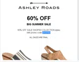 Ashley Roads coupon verification screenshot