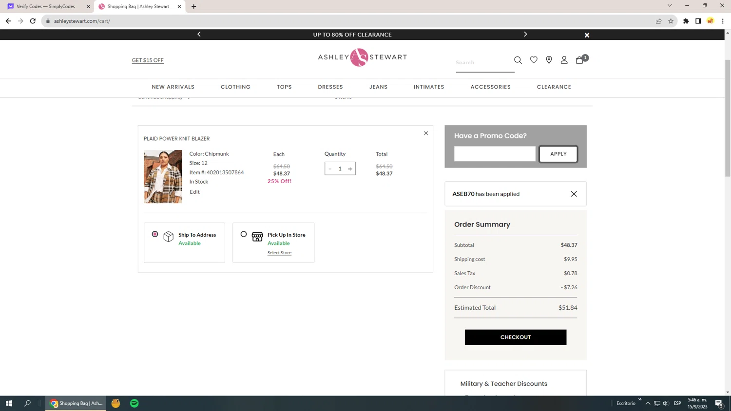 Ashley Stewart Promo Codes 15 Off Coupons in August 2024 SimplyCodes