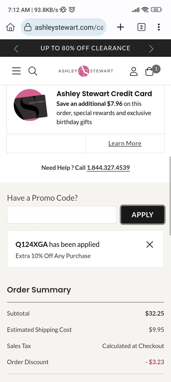 Ashley Stewart Promo Codes 10 Off September 2024