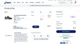 ASICS coupon verification screenshot