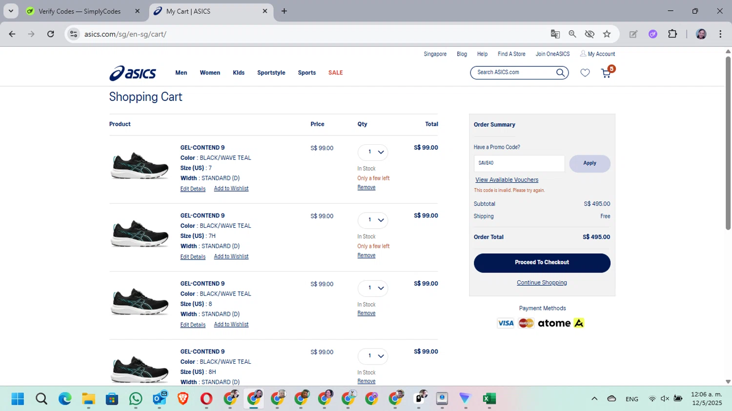 asics website discount code