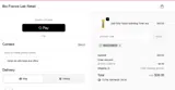 WELCOME coupon verification screenshot
