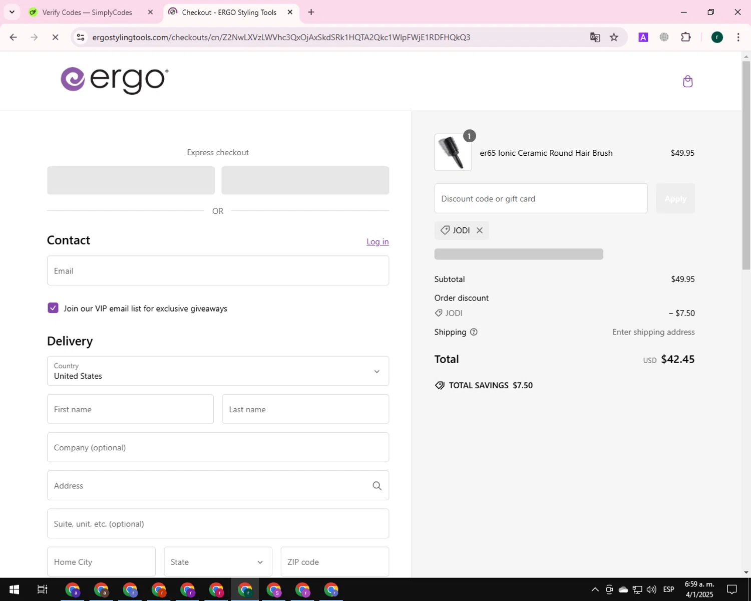 Ergo Styling Tools Promo Code 6 Verified 15 Off Feb 2025
