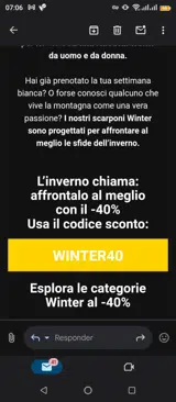 Asolo coupon verification screenshot