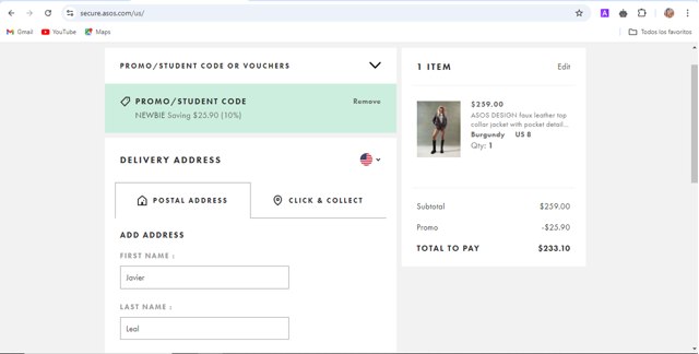 ASOS Promo Codes - 10% Off | November 2024