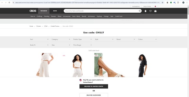 ASOS Promo Codes - 10% Off | November 2024