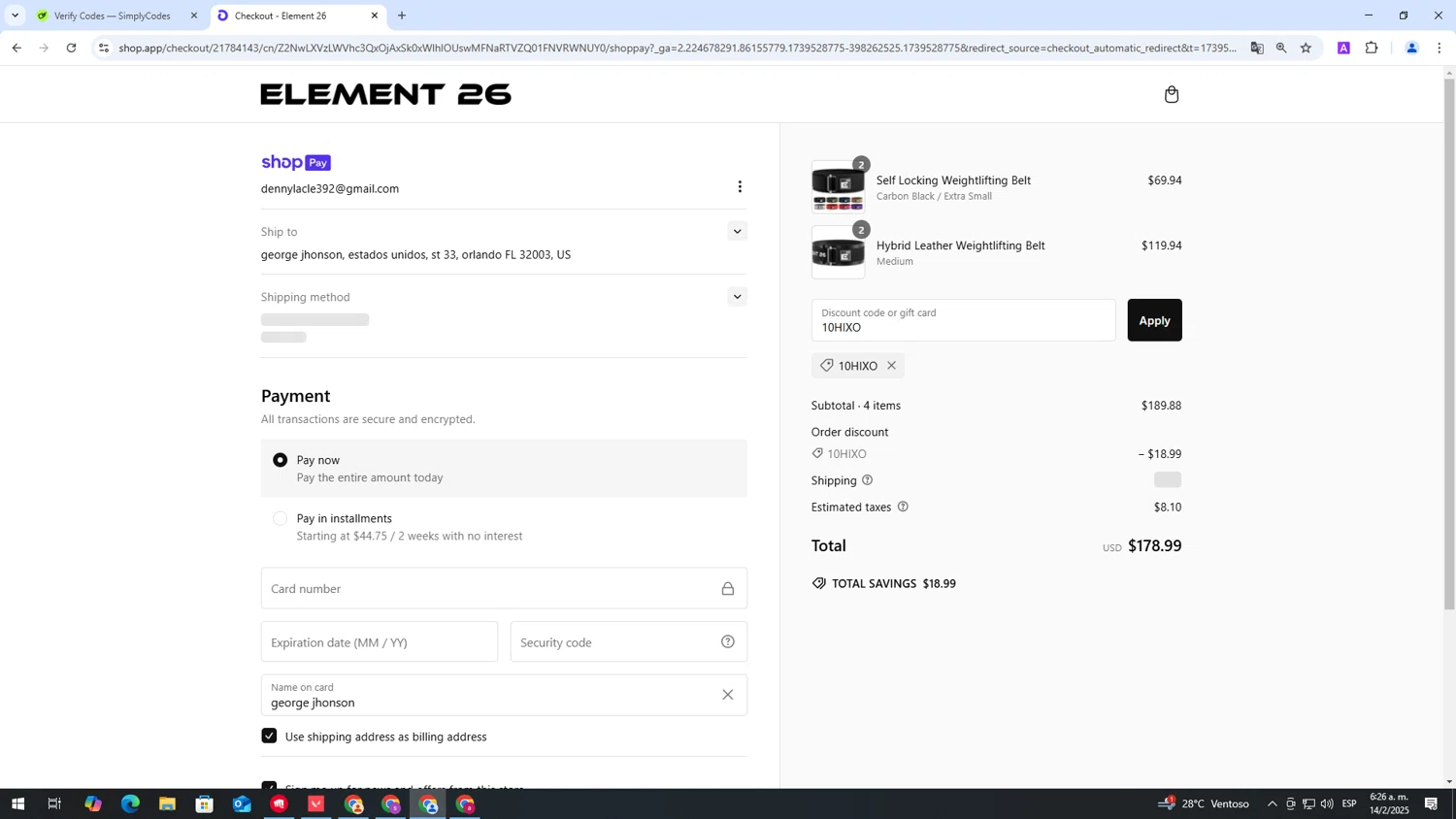 ASOS promo code screenshot showing code quick applied at ASOS checkout page. Uploaded by SimplyCodes community member CoinCollector8010 on Feb 14, 2025