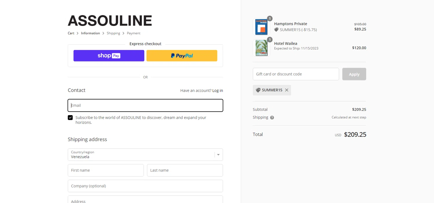 Assouline coupon code tested [monthyear] – Coupons Scout