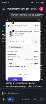 NUPERSONALLC coupon verification screenshot