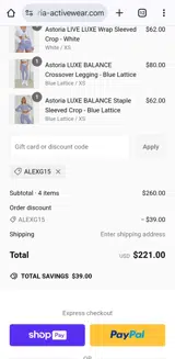 Alexg15 coupon verification screenshot