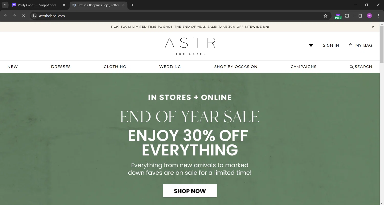 ASTR The Label Discount Codes 10 Off September 2024