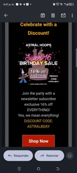 ASTRALBDAY coupon verification screenshot