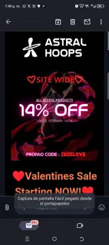 2025love coupon verification screenshot
