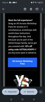 ASTRALHOOPS coupon verification screenshot
