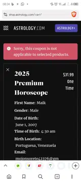 LOVE25 coupon verification screenshot
