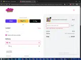 CRAVE15 coupon verification screenshot