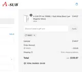 NW01 coupon verification screenshot