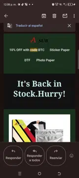 Btc coupon verification screenshot