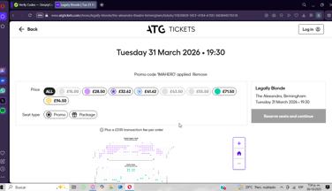 ATG Tickets Promo Codes - 10% Off (3 Verified) Dec 2025