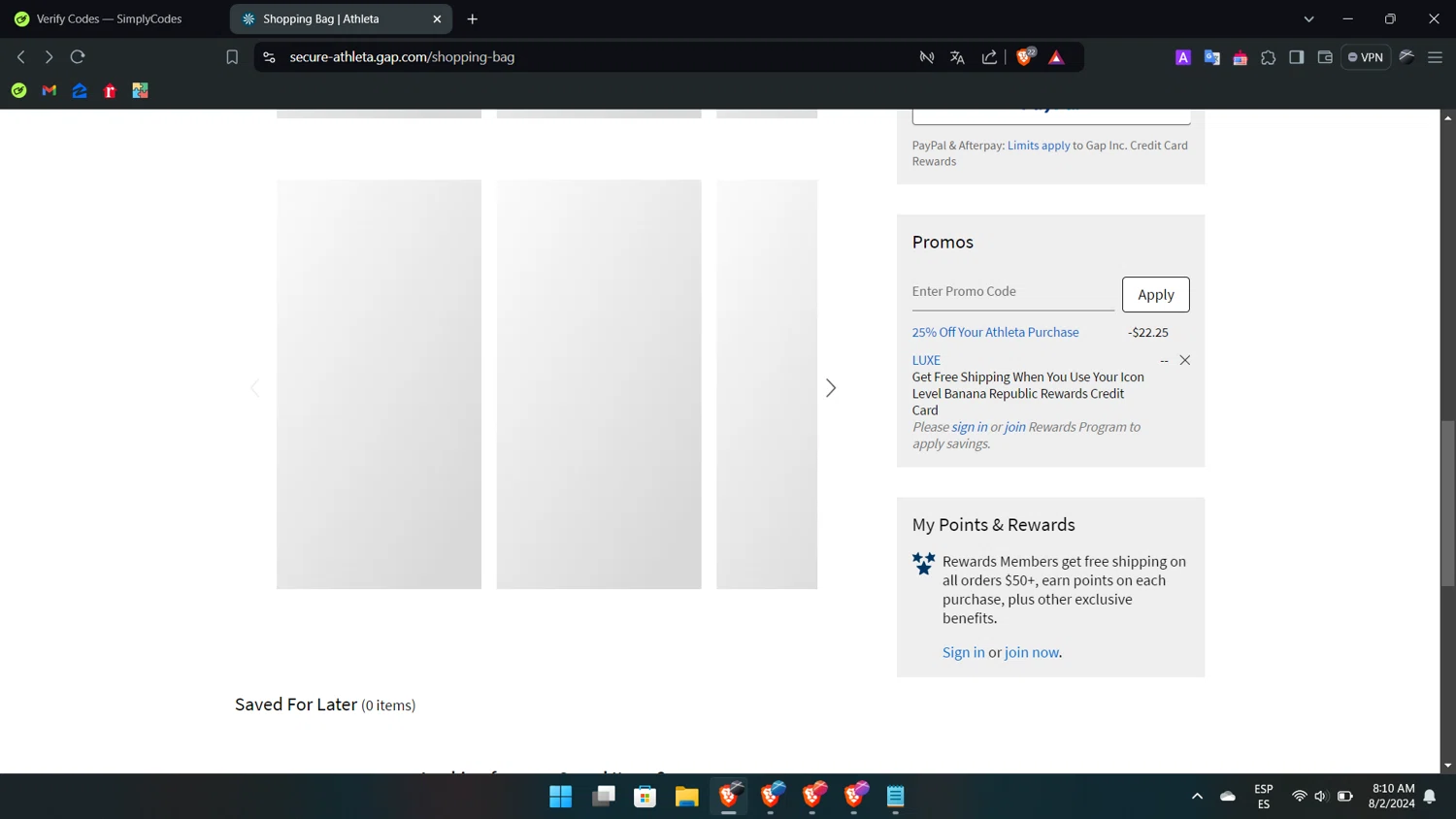 Athleta Promo Codes 30 Off Coupon Codes in August 2024 SimplyCodes