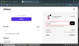 Athluna coupon verification screenshot