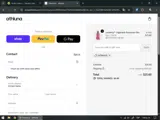 Athluna coupon verification screenshot