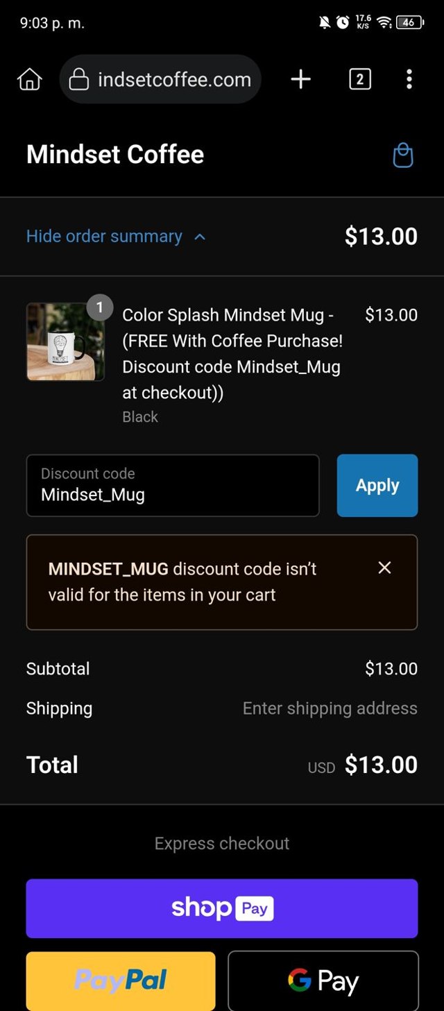 At Home checkout page showing At Home promo code box | Screenshot taken by SimplyCodes community member on Oct 29, 2024