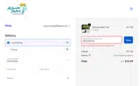 WELCOME10 coupon verification screenshot
