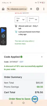 Atlanta United FC coupon verification screenshot
