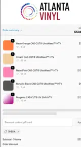 5HEKA coupon verification screenshot