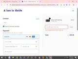 PRES25 coupon verification screenshot
