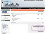 Atlantic Med Supply coupon verification screenshot