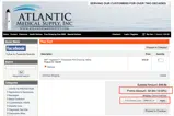 Atlantic Med Supply coupon verification screenshot