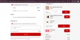 WELCOME coupon verification screenshot