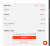 ZVR030 coupon verification screenshot