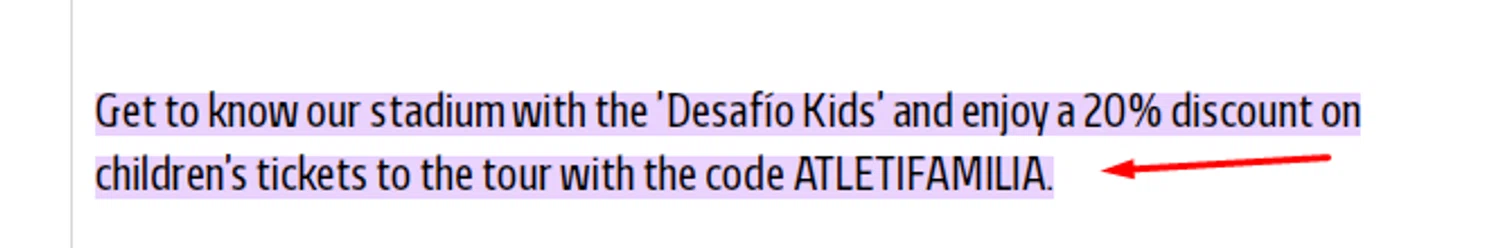 Atletico de Madrid promo code screenshot showing code ATLETIFAMILIA applied at Atletico de Madrid checkout page. Uploaded by SimplyCodes community member RonaldAcunaJr on Dec 16, 2025