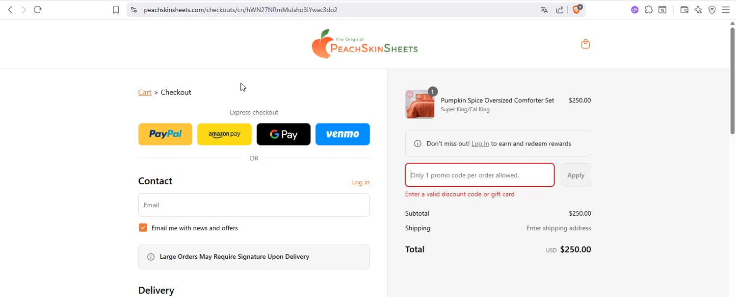 ATP Atelier promo code screenshot showing code 77z6pwpk applied at ATP Atelier checkout page. Uploaded by SimplyCodes community member daysmarlopez on Aug 25, 2025