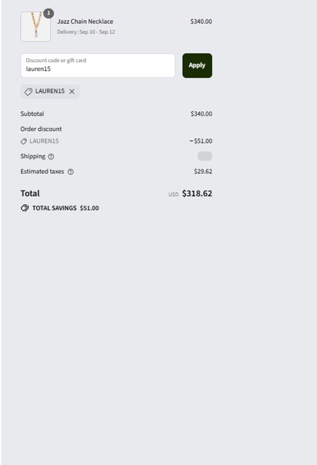 At Present checkout page showing At Present discount code box | Screenshot taken by SimplyCodes community member on Sep 4, 2025