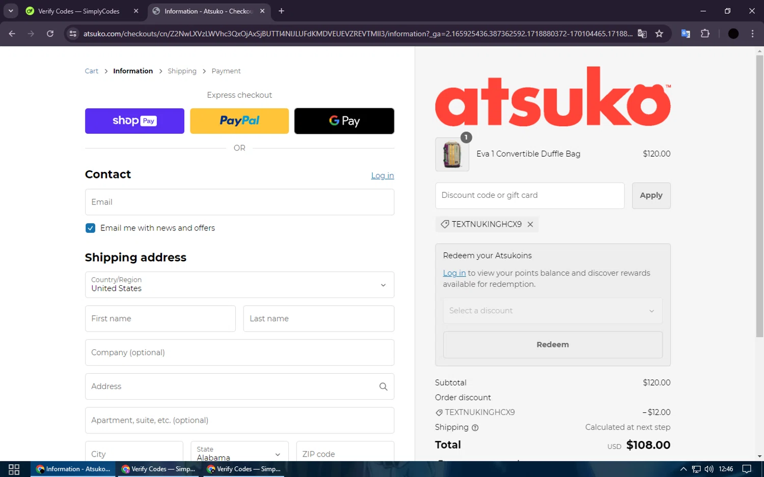 Atsuko Promo Codes 25 Off June 2024