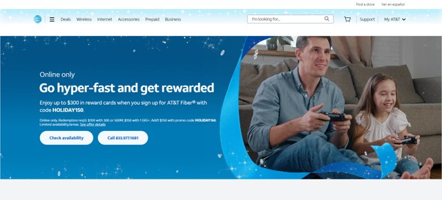 AT&T Business checkout page showing AT&T Business promo code box | Screenshot taken by SimplyCodes community member on Dec 17, 2023