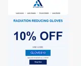 gloves10 coupon verification screenshot