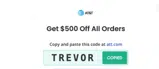 AT&T Internet coupon verification screenshot