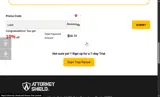 Lack coupon verification screenshot