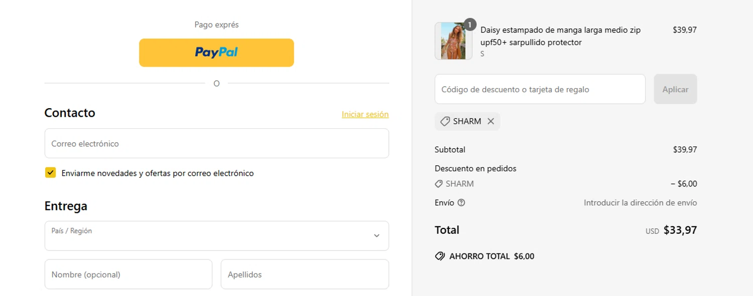 Attraco discount code screenshot showing code SHARM applied at Attraco checkout page. Uploaded by SimplyCodes community member hazken on Jun 6, 2025
