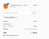 ERIC_DEMPSEY coupon verification screenshot