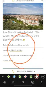 ESCP coupon verification screenshot