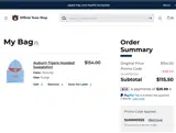 Auburn Tigers coupon verification screenshot