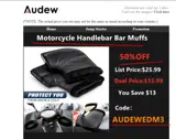 AUDEWEDM3 coupon verification screenshot