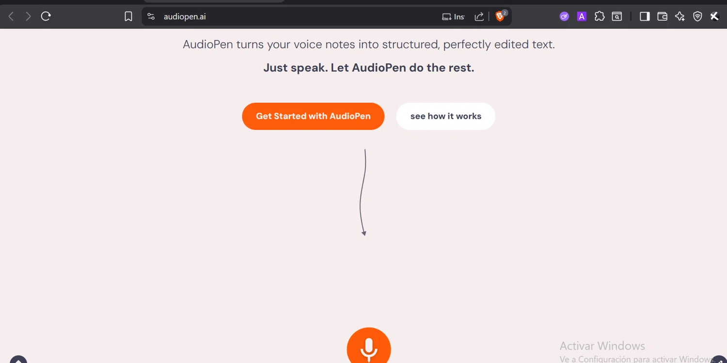 AudioPen promo code screenshot showing code UYMDU1NG applied at AudioPen checkout page. Uploaded by SimplyCodes community member GloriousTitan3094 on Dec 18, 2025