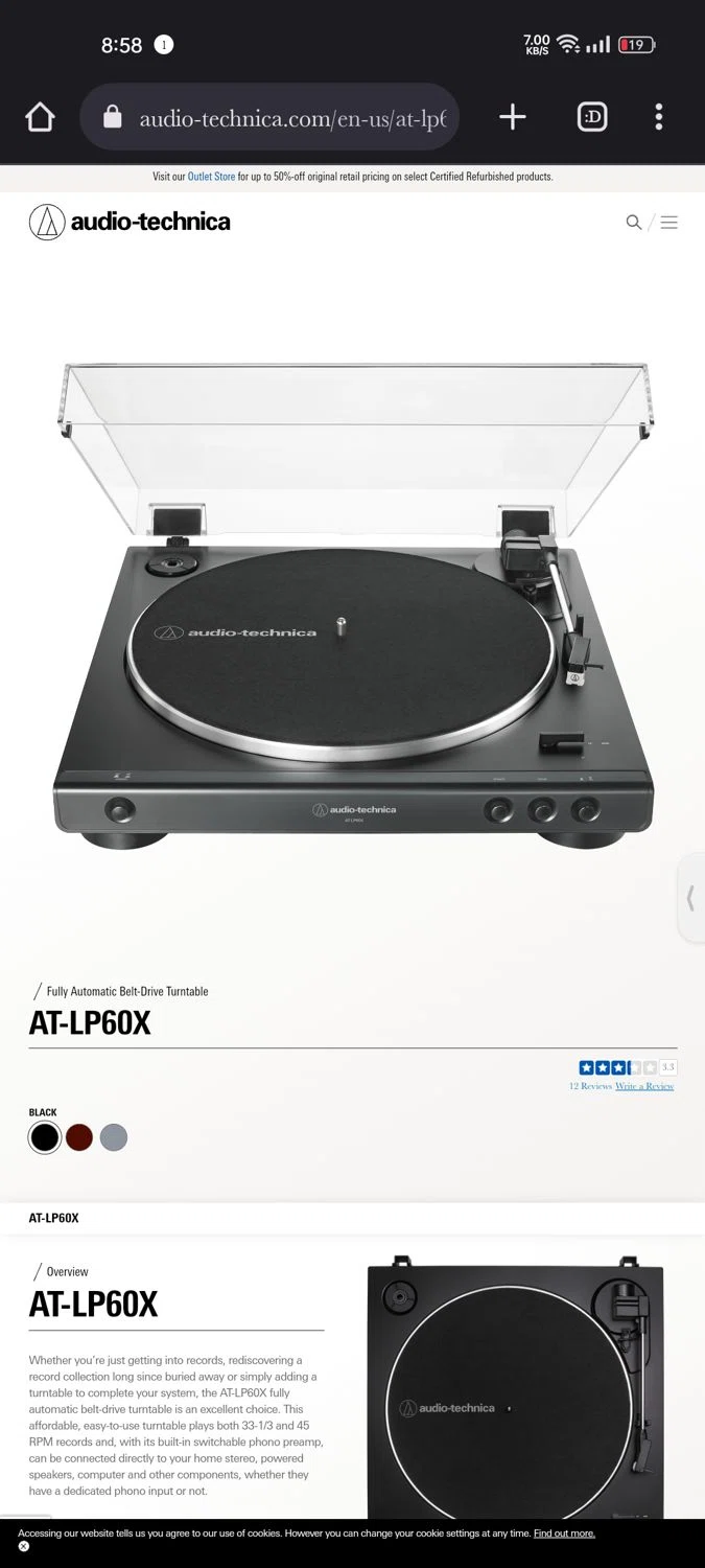 Audio-Technica checkout page showing Audio-Technica promo code box | Screenshot taken by SimplyCodes community member on Dec 6, 2023